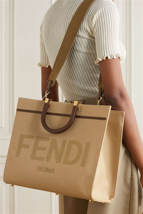 fendi sunshine tote replica|fendi sunshine medium leather tote.